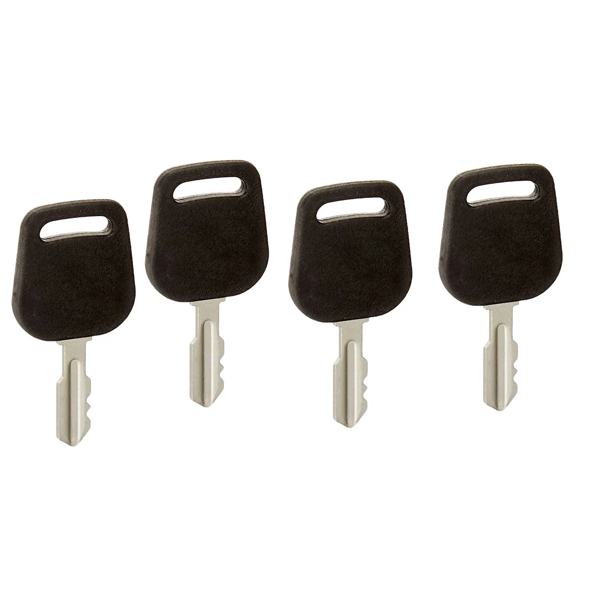 Plastic Covered Molded Ignition Key Compatible with John Deere, Ariens, Bad Boy, Briggs & Stratton and Many More / GY20680, M153650, 500018, 112-0312, 430-694 / 11219 11219-4PK-A