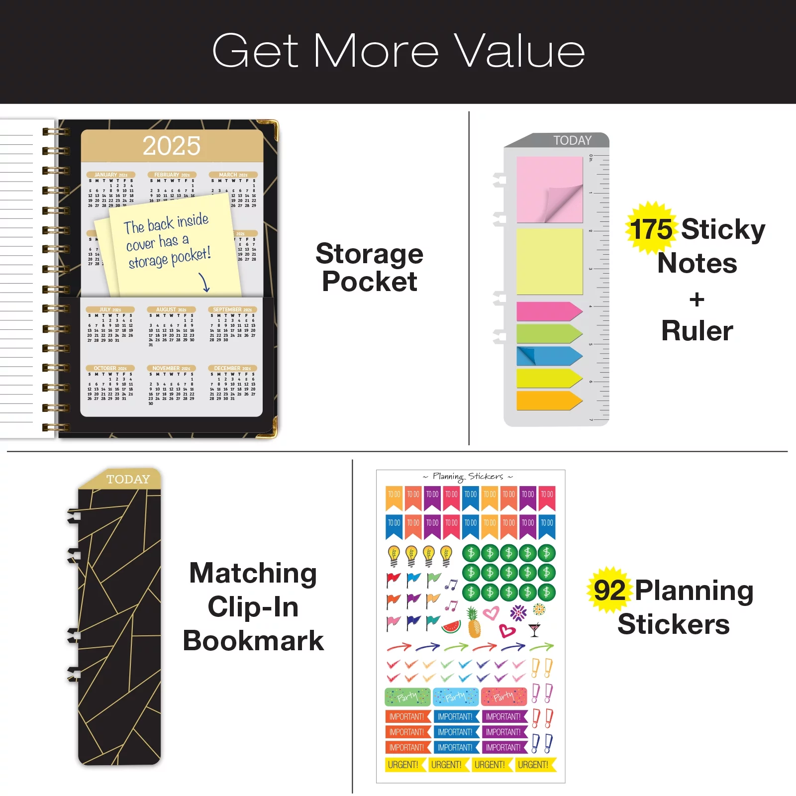 Hardcover CY 2024 Fashion Planner - 5.5