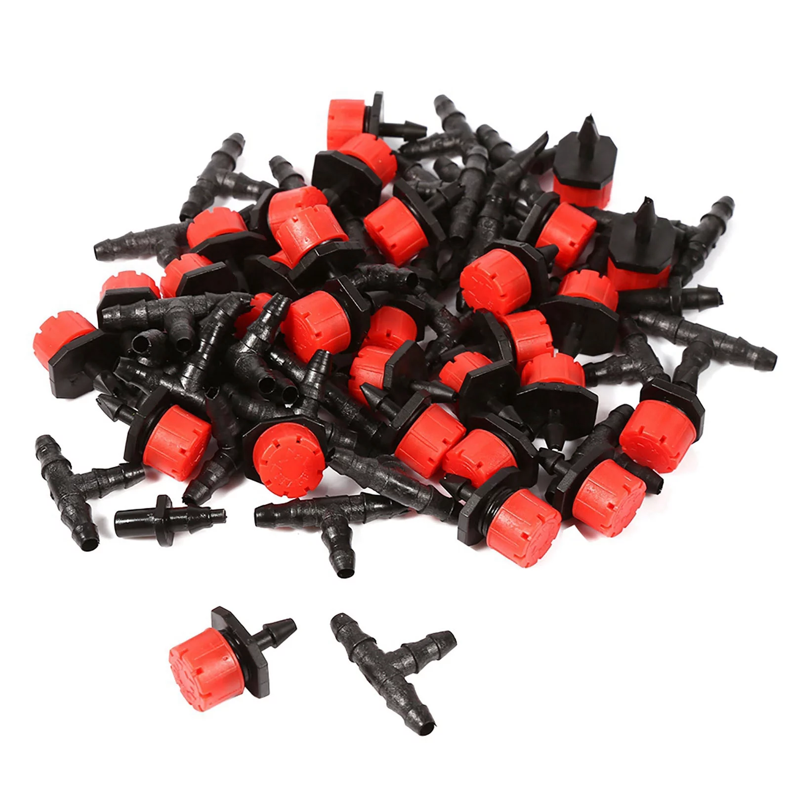 Gonnely Drip Irrigation Controller 1 Set 20m Auto Timer Plant Self Watering Drip Irrigation Micro System Garden Dripper Hose Kits