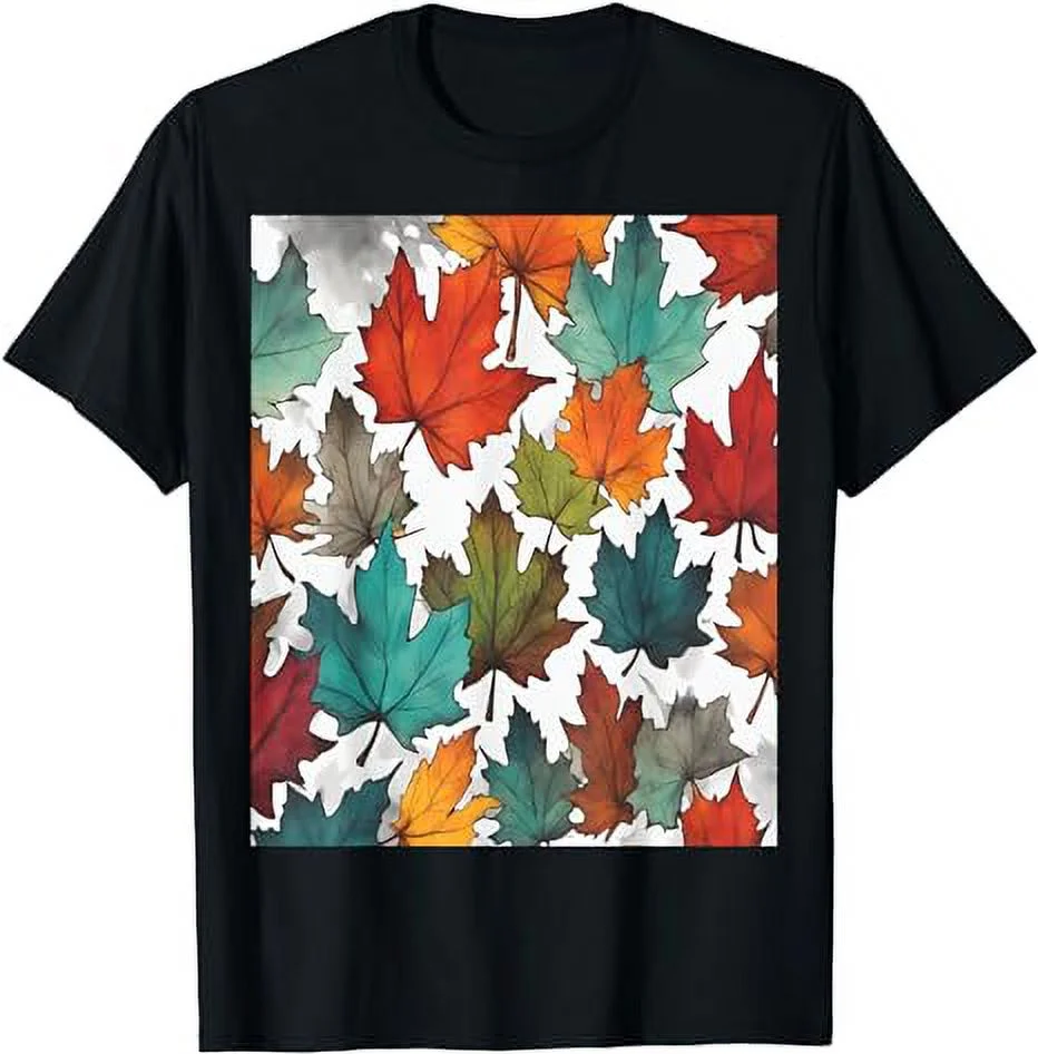 Maple Leaves: Autumn's Blush T-Shirt