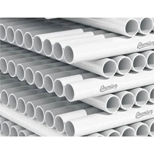 PVC Pipe Sch40 3/4 Inch (0.75) White Custom Length 1FT Feet