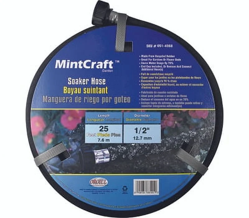 Landscapers Select P174-161101 Soaker Hose 25 Foot 1/2 Inch Diameter