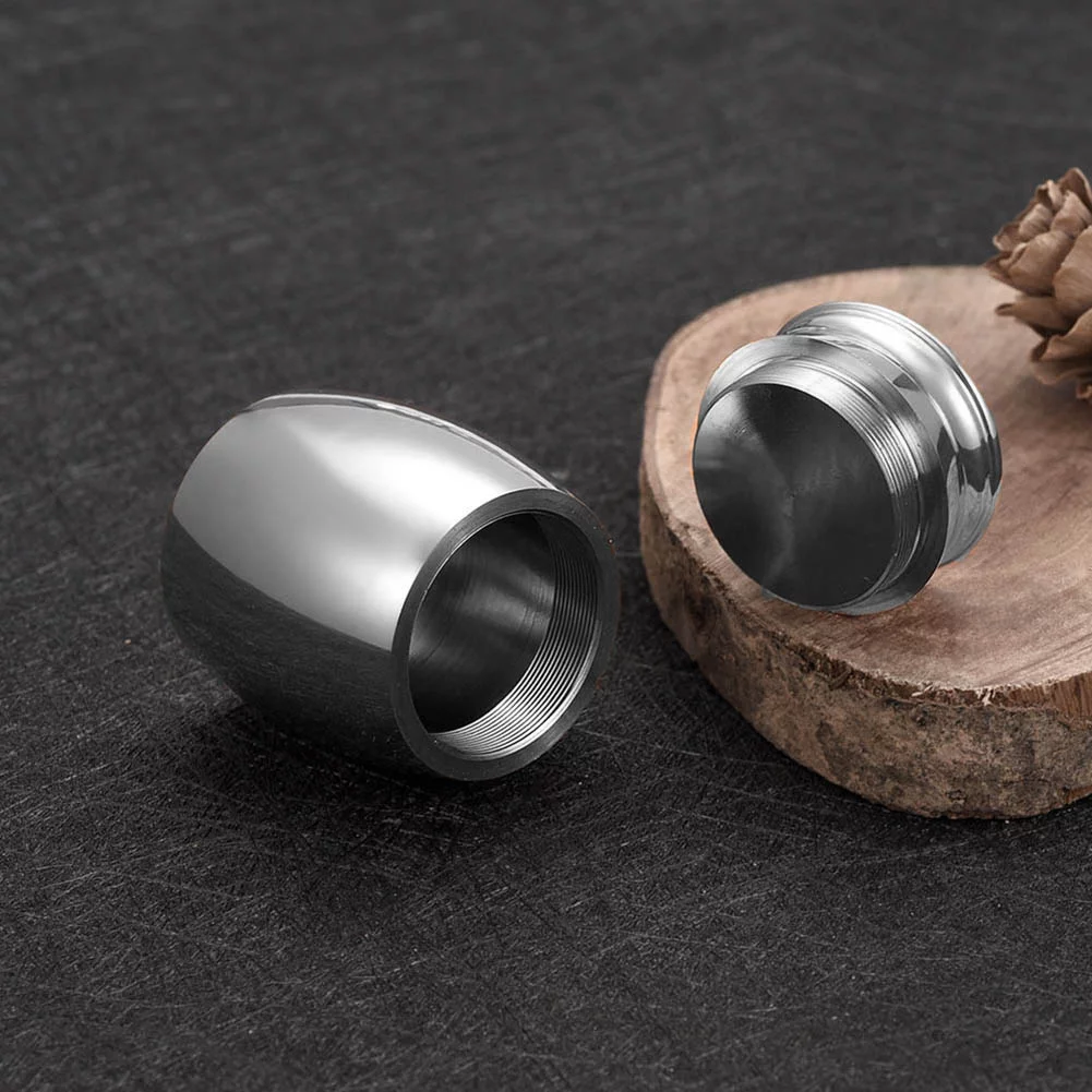Small Keepsake Urn For Ashes Mini Cremation Urns For Ashes Portable Stainless Steel Memorial Ashes Holder, 2.5X1.6Cm