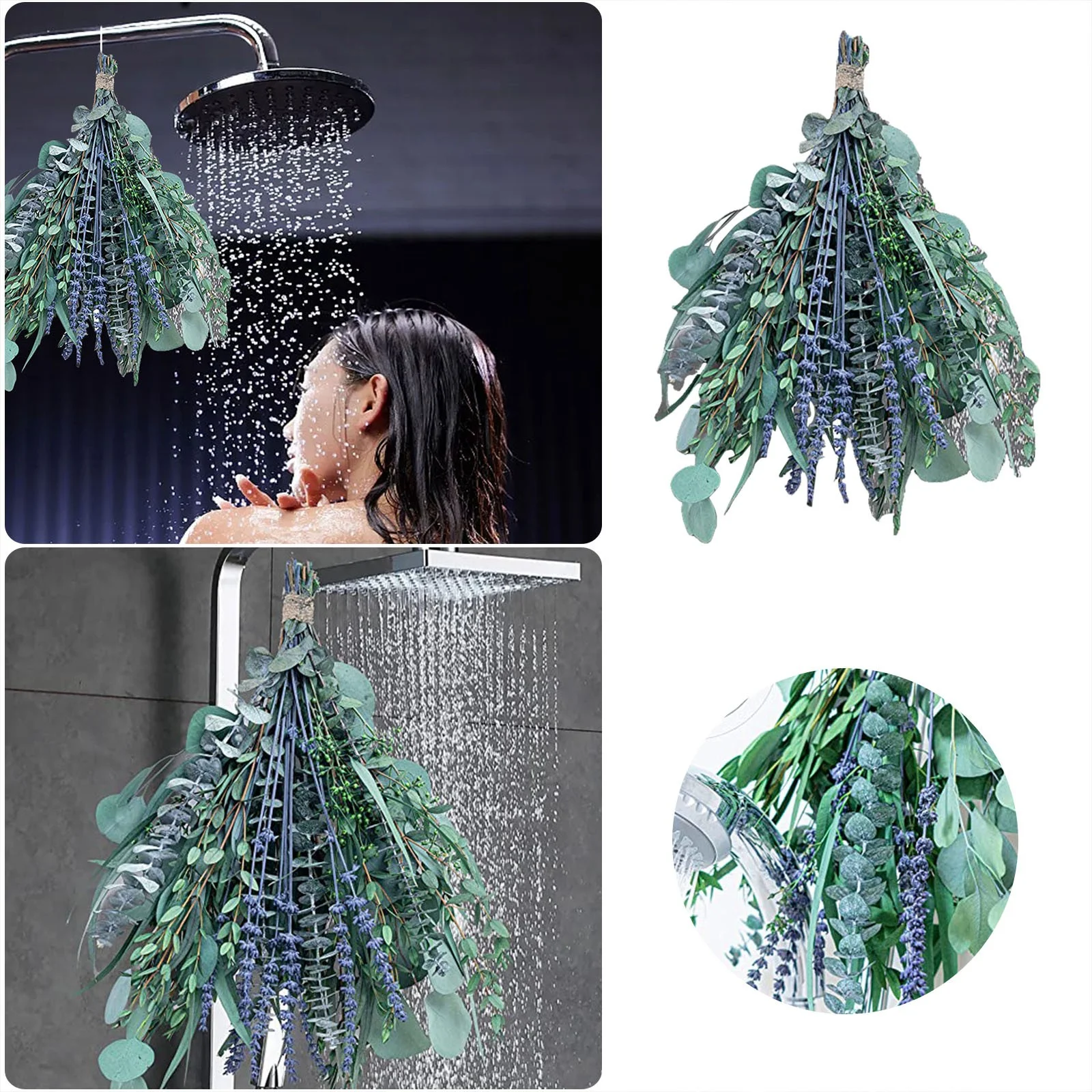 VARDIENK My Orders Placed My Account 17 Inch Natural Blended Aroma Lavender Eternal Bouquet