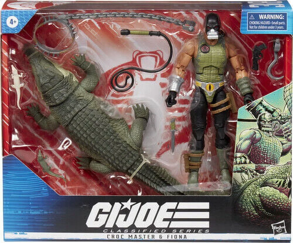 Hasbro Collectibles - G.I. Joe Classified Series Croc Master & Fiona Action Figure