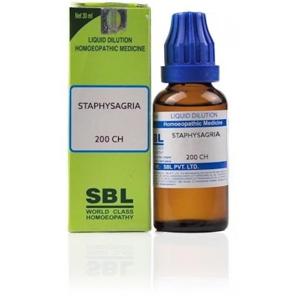 SBL Staphysagria Dilution 200 CH