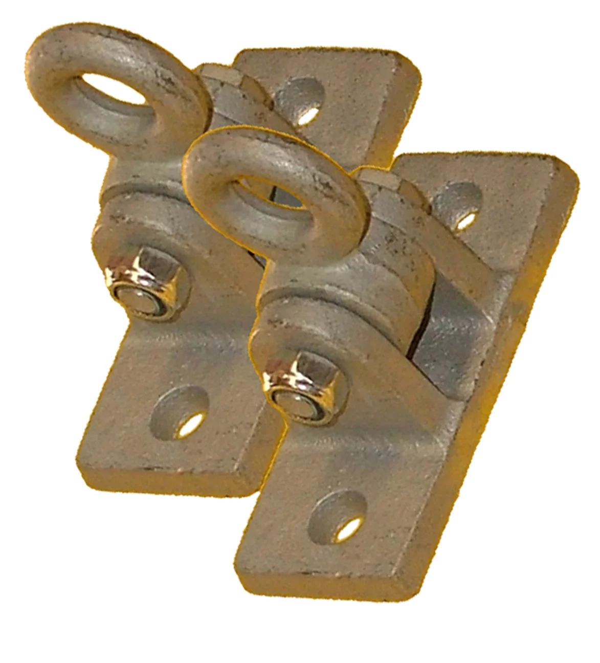 Playkids Swing Hangers (Eight) – Commercial Grade (2 Bolt) for Swing Set Playground