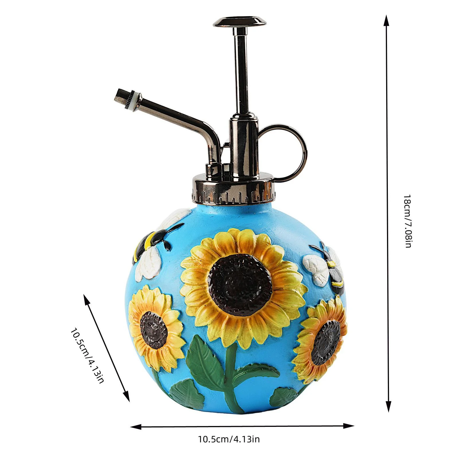 simhoa Handheld Pressure Sprayer Bottle Plant Mister Lawn Yard Garden Pump Sprayer