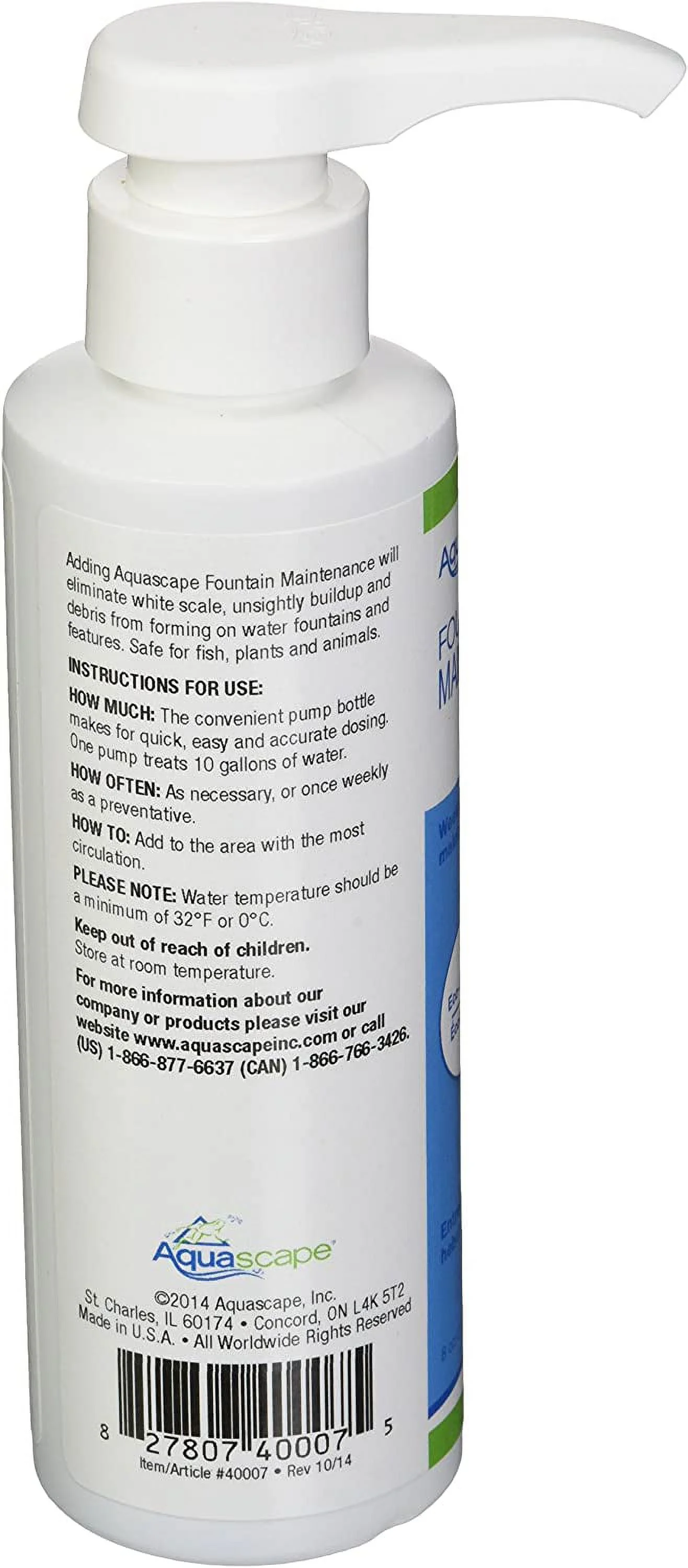 Aquascape  250 ml Water Feature Maintenance Liquid