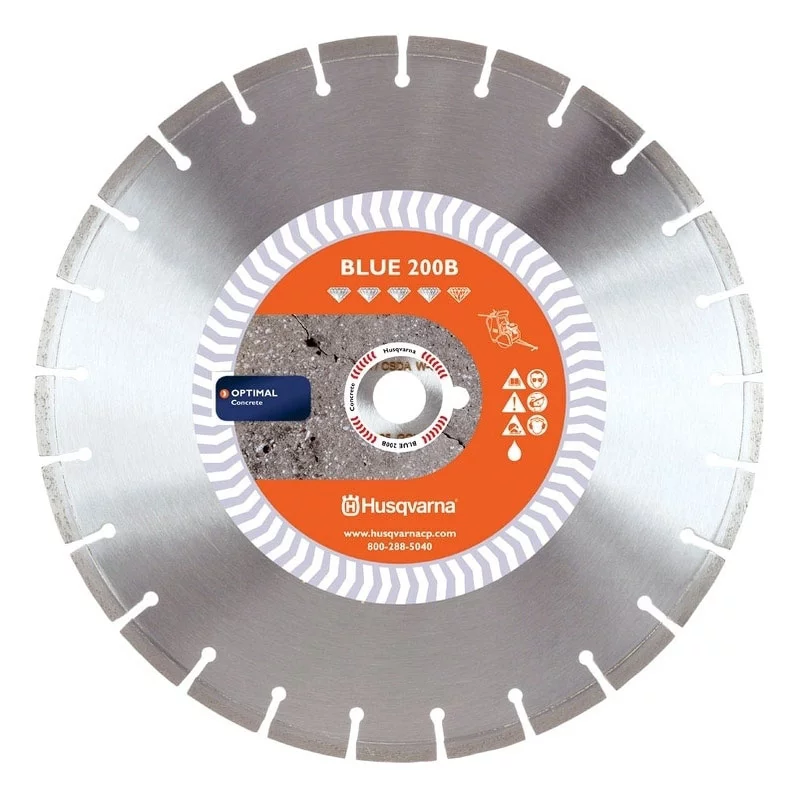 Husqvarna 18 in. Dia. Banner Line Blue 200B Diamond Saw Blade 1 pk