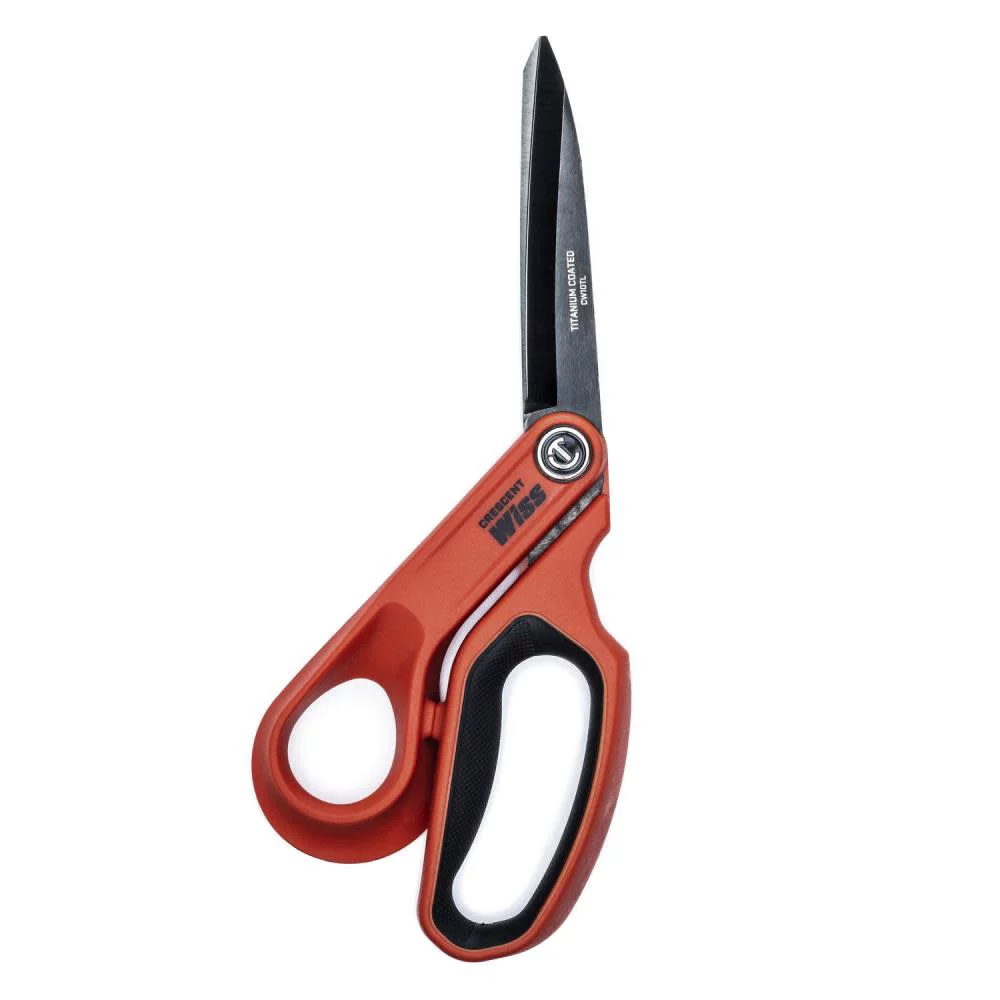 Crescent Wiss 10In Tradesman Shears Offset Left Hand Titanium Coated