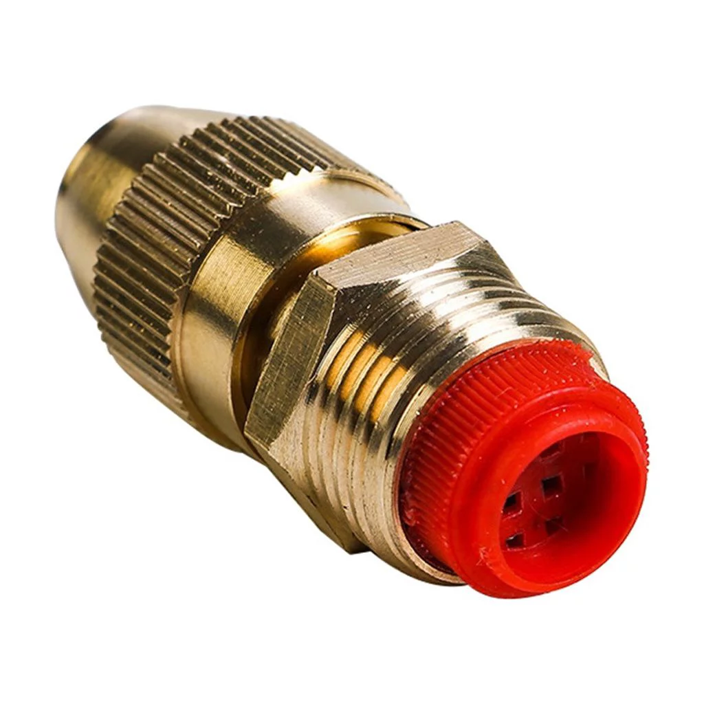 Garden Hose Nozzle Faucet Sprinkler Nozzle 1/2Inch External Thread Brass Nozzle