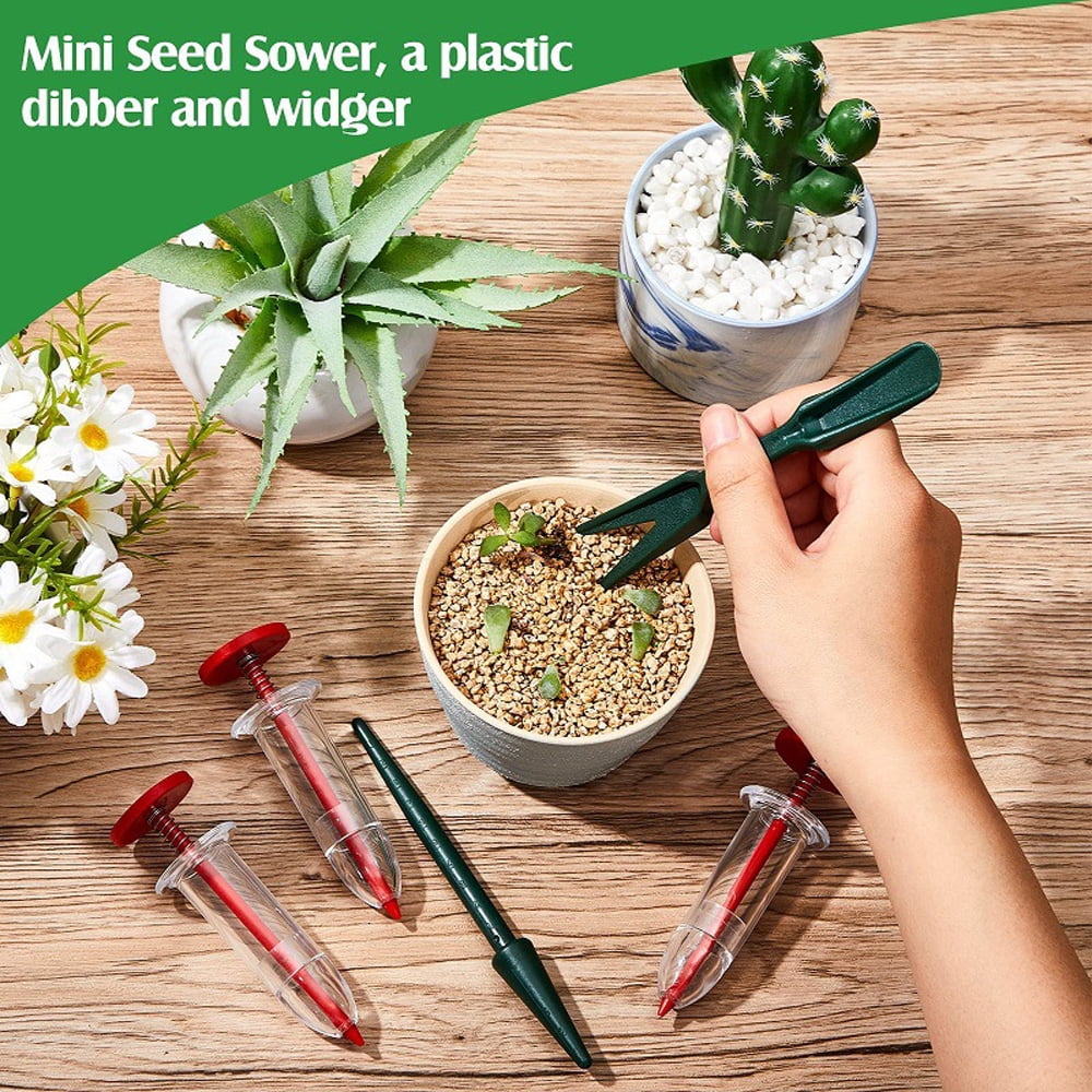 Tool,6 Pcs Seed Pcs Seed Manual Handheld Seed Planter Manual Dibber And Dibber And Set Planter Tool Flowers Seed Planter Tool Seed Manual Dibber Set Handheld Seed