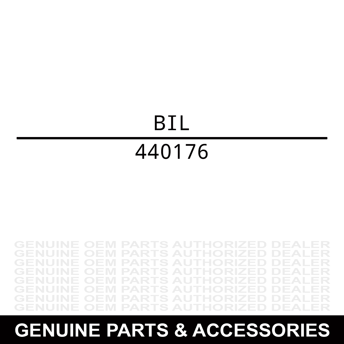 Billy Goat 440176 Washer 1.5 OD x 0.453 ID x 0.5