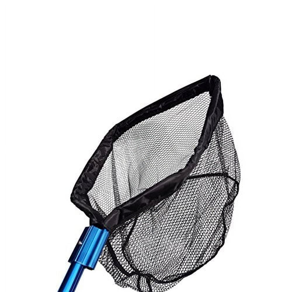 Heavy Duty Water Garden Koi Fish Pond Net Combo Pack, Value 2 Pack | Koi Pond Fish Catching Net Head & Debris Skimmer Net Head Includes Heavy Duty Telescoping Pole