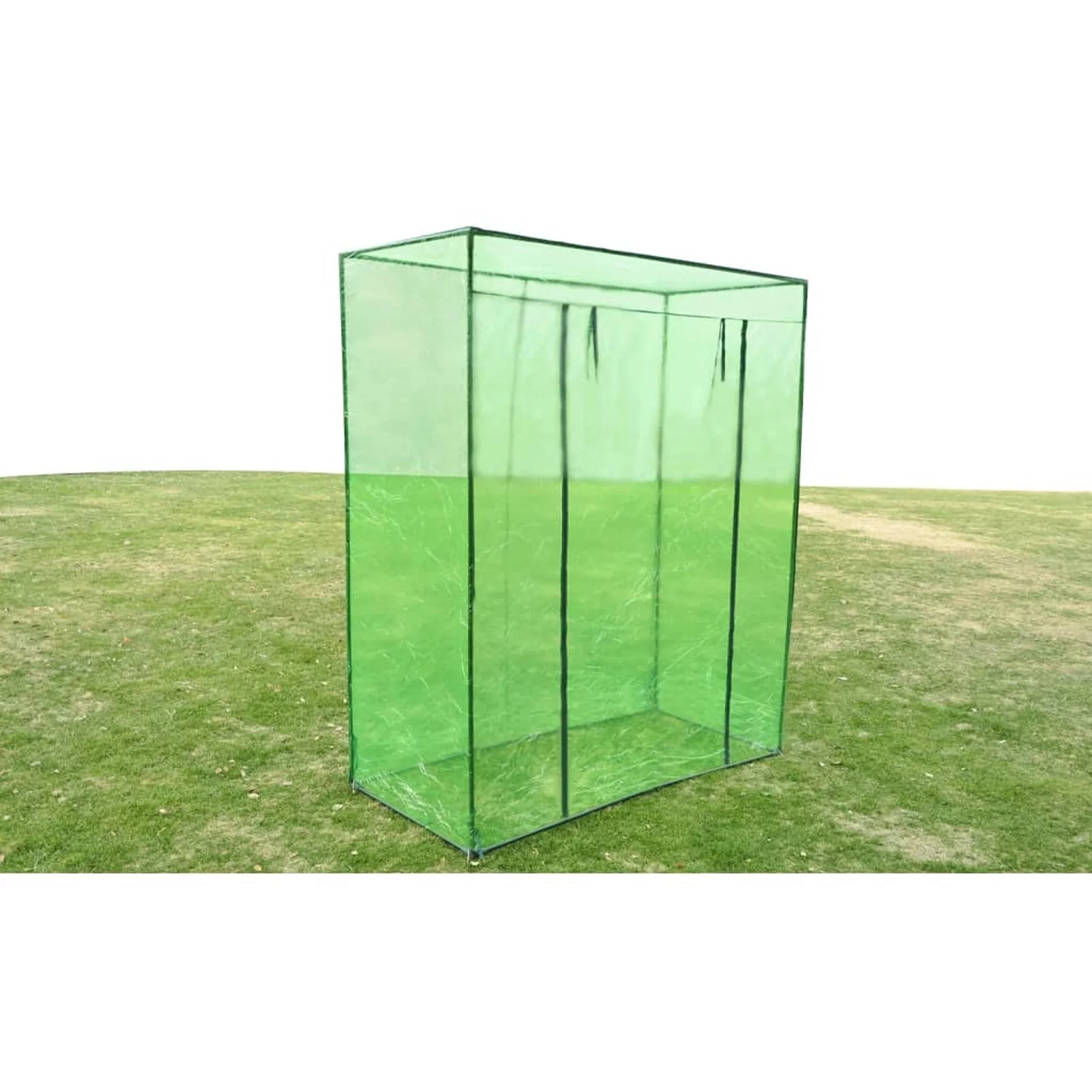 moobody Greenhouse Steel Frame PVC, Powder-Coated Steel Frame & Tear-Resistant Cover for Smaller Spaces 5' 7inchx 2' 7inch x 6' 7inch (L x W x H)