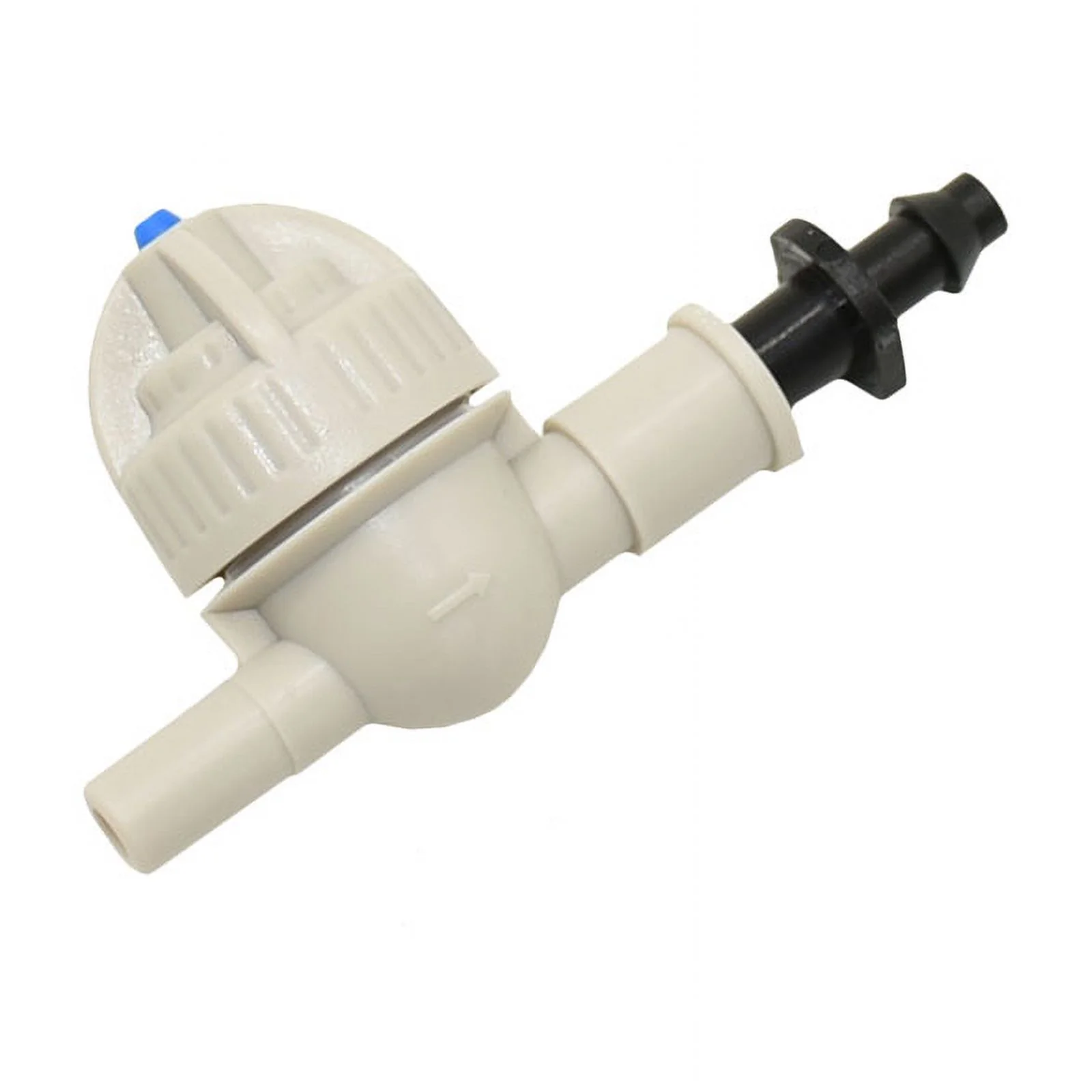 Anti drip misting valve Inner hole 6mm to 6mm Outer hole irrigation water valve for Greenhouse hanging sprinkler 100pcs