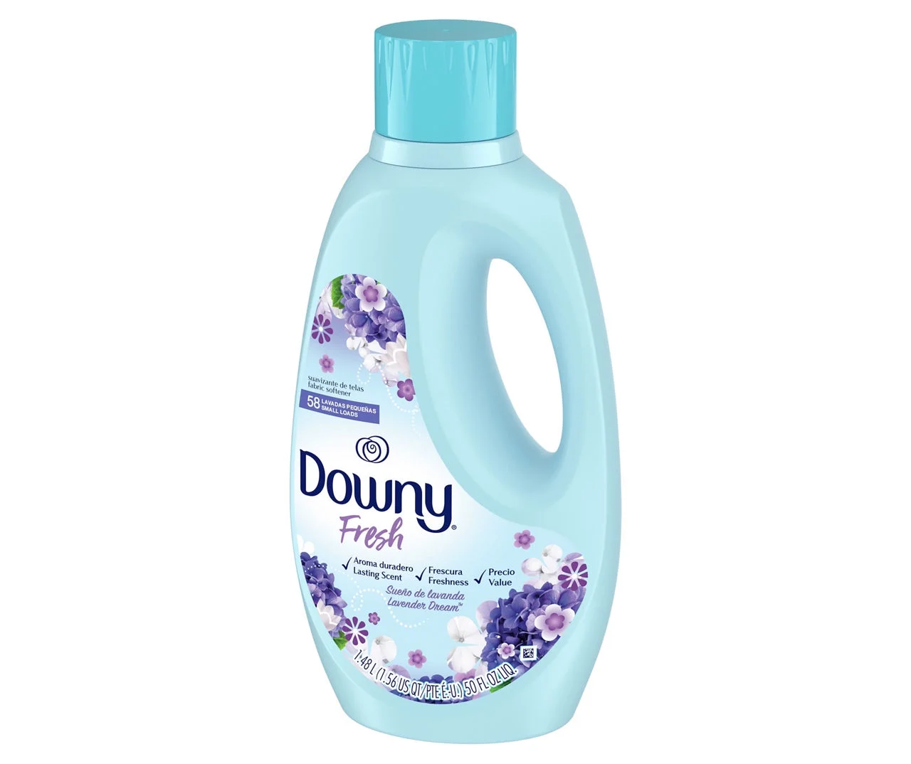 Downy Downy Fresh, Non-Concentrated Liquid Fabric Softener, Lavender Dream, 58 Loads, 50 oz
