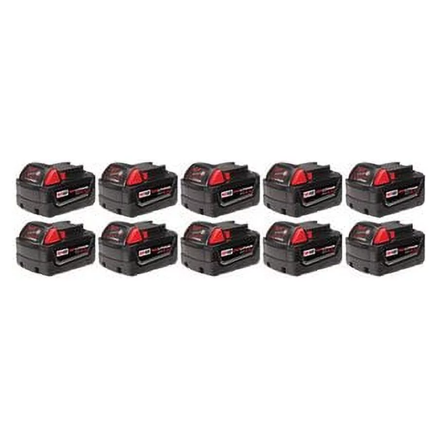 Milwaukee-48-11-1851 M18 REDLITHIUM XC 5.0Ah Extended Capacity Battery Pack (10pk)