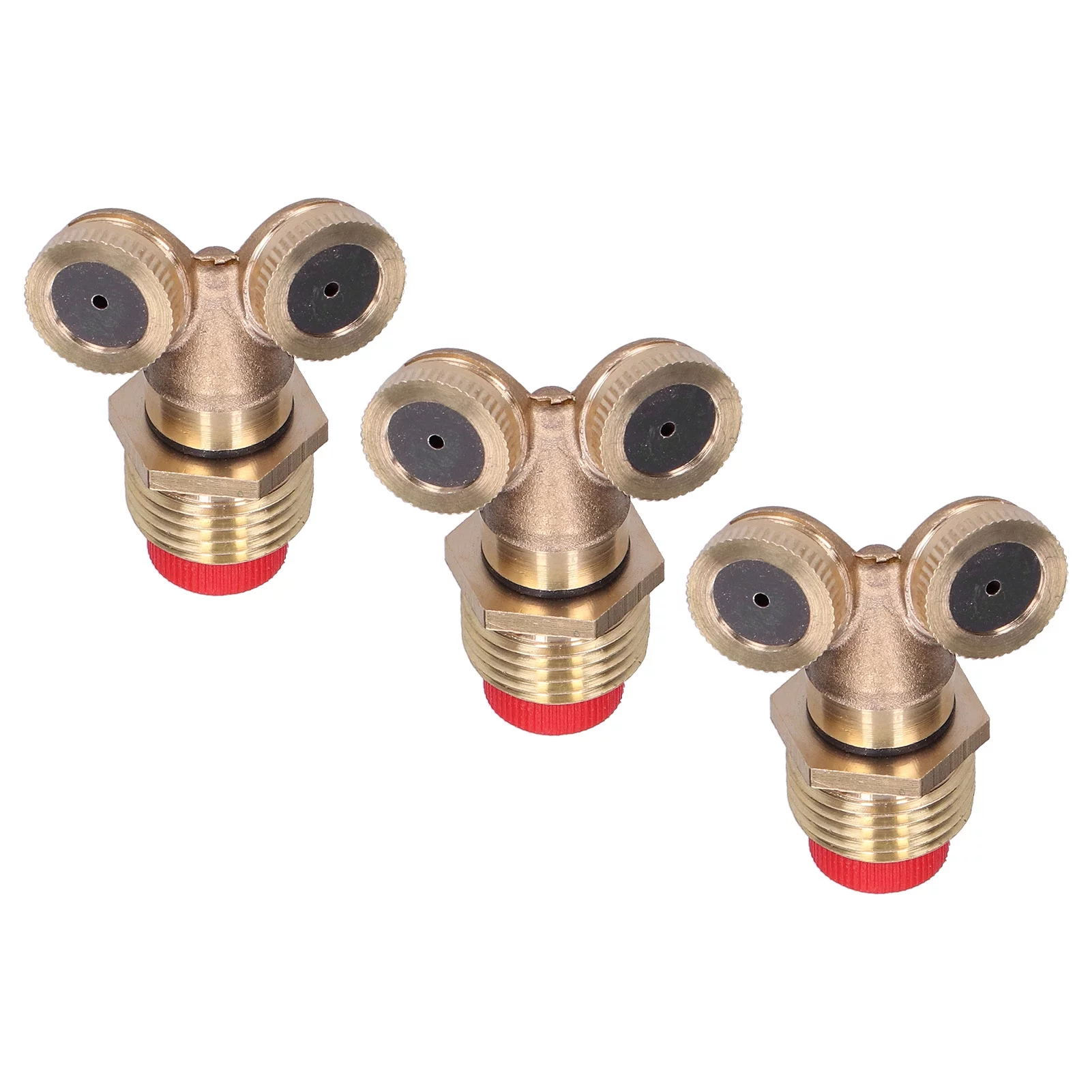 Goldmeet 3Pcs Agricultural Spray Nozzle with Filter G1/2 Male Thread Irrigation Mist Sprinkler Head