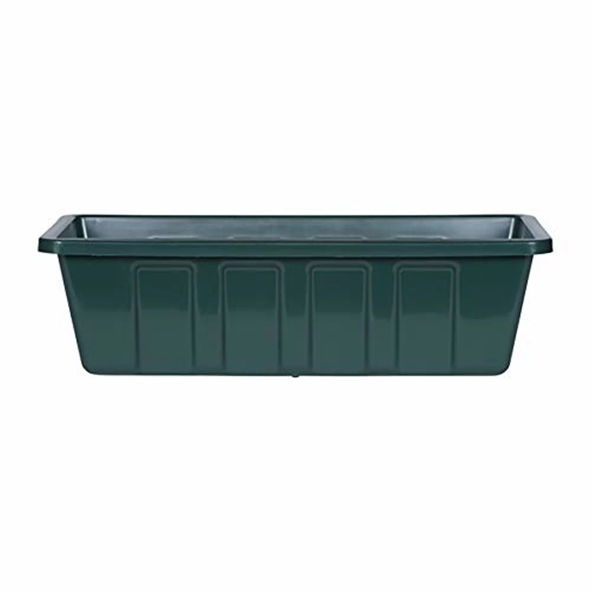 Novelty Poly-Pro Plastic Indoor/Outdoor Liner/Planter Flower Box, Green 18 inch