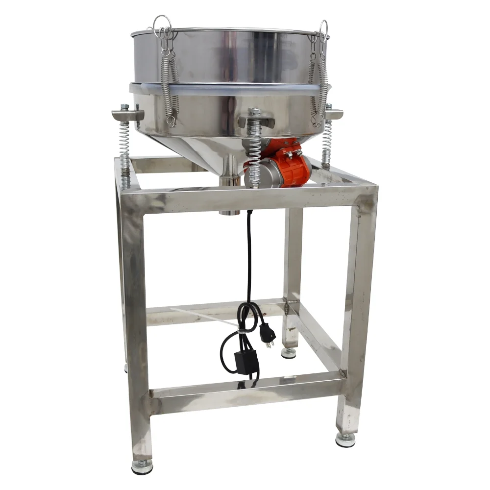Electric Powder Shaker Sieve Vibrating Screen Sifter with 100 Mesh Screen