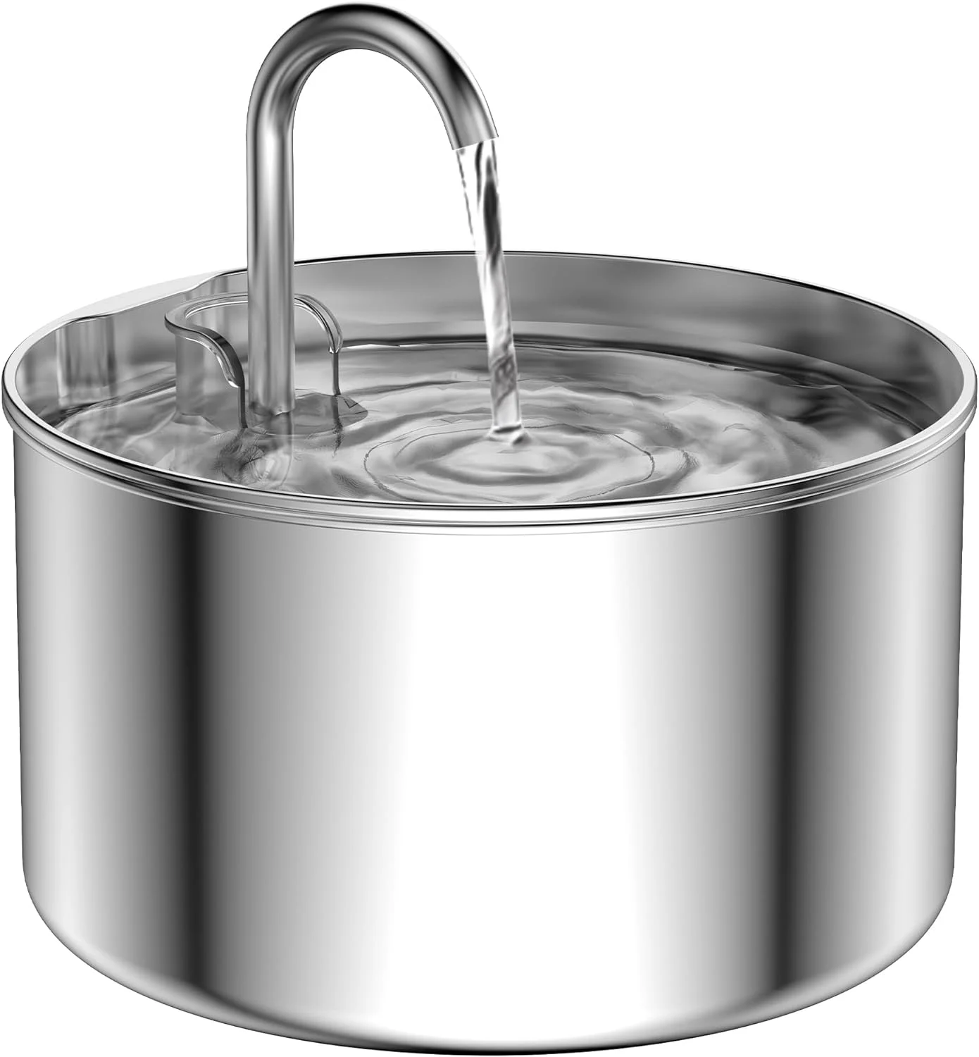 Metal  Cat/Dog Waterer Bowls Watering Running Water Dispenser for Drinking