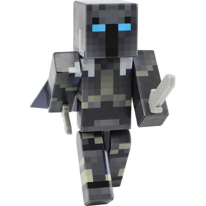 Iron Armor Crusader Action Figure Toy, 4 Inch Custom Series Figurines by EnderToys