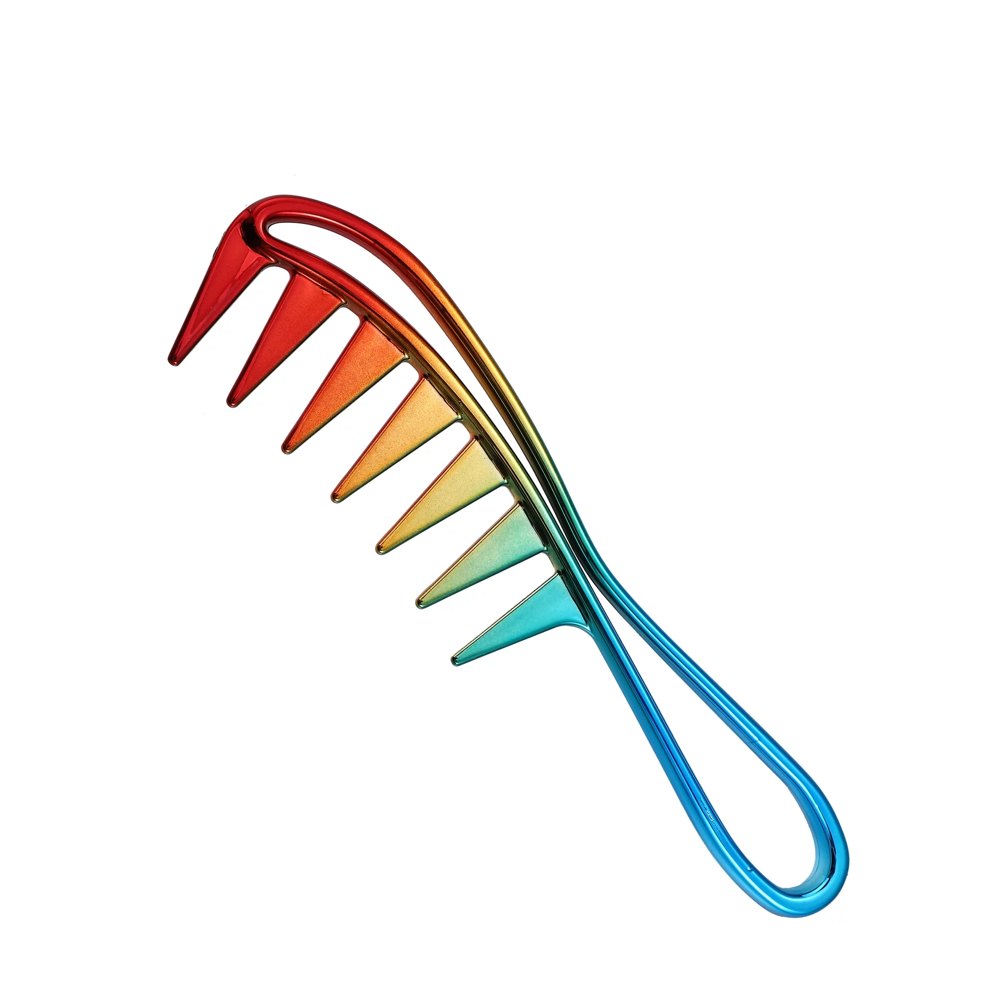 Vocoste Wide Tooth Hair Comb Large Hair Fork Comb Hairdressing Styling Tool Plastic Multicolor