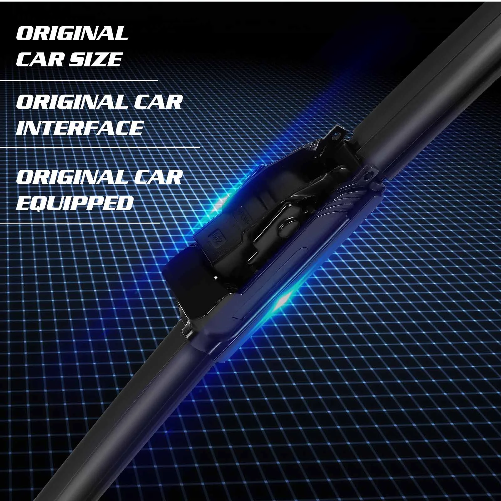 Urbanx 2-In-1 All Seasons Water Repellency Original Equipment Replacement Wiper Blades For 2002 Chevrolet Tahoe 14