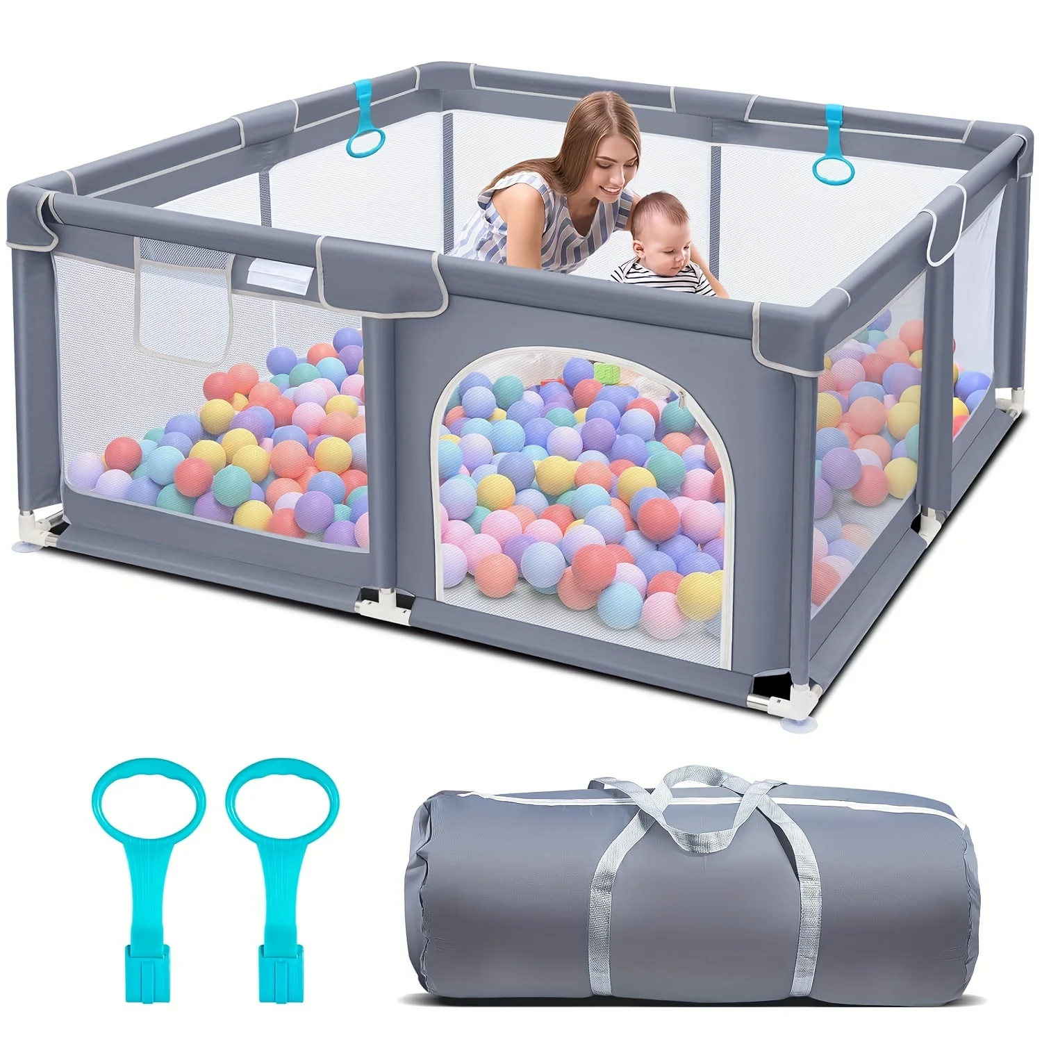 BAIYI Playpen for Toddler, 50