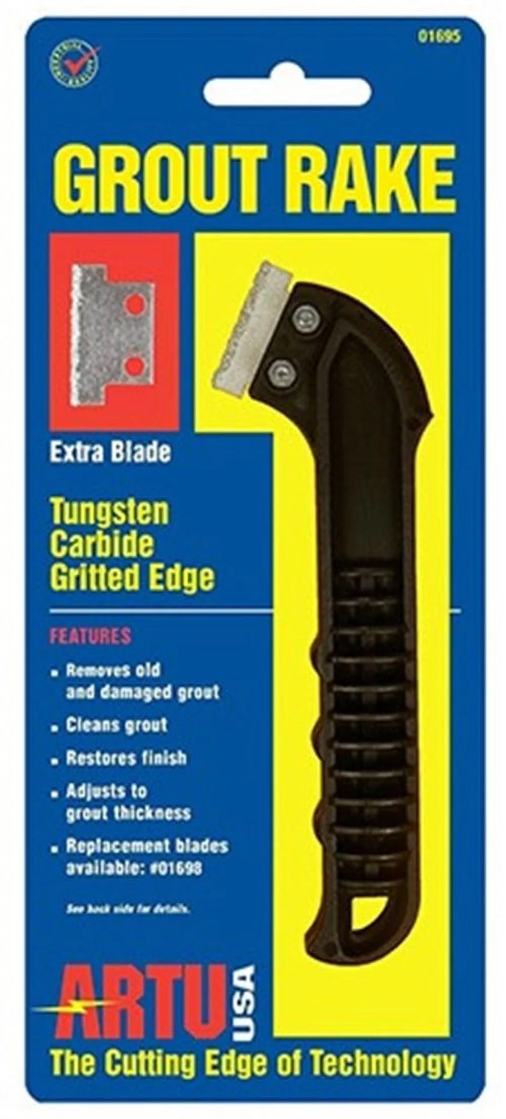 ARTU 01695 Grout Rake Tungsten Carbide Blade