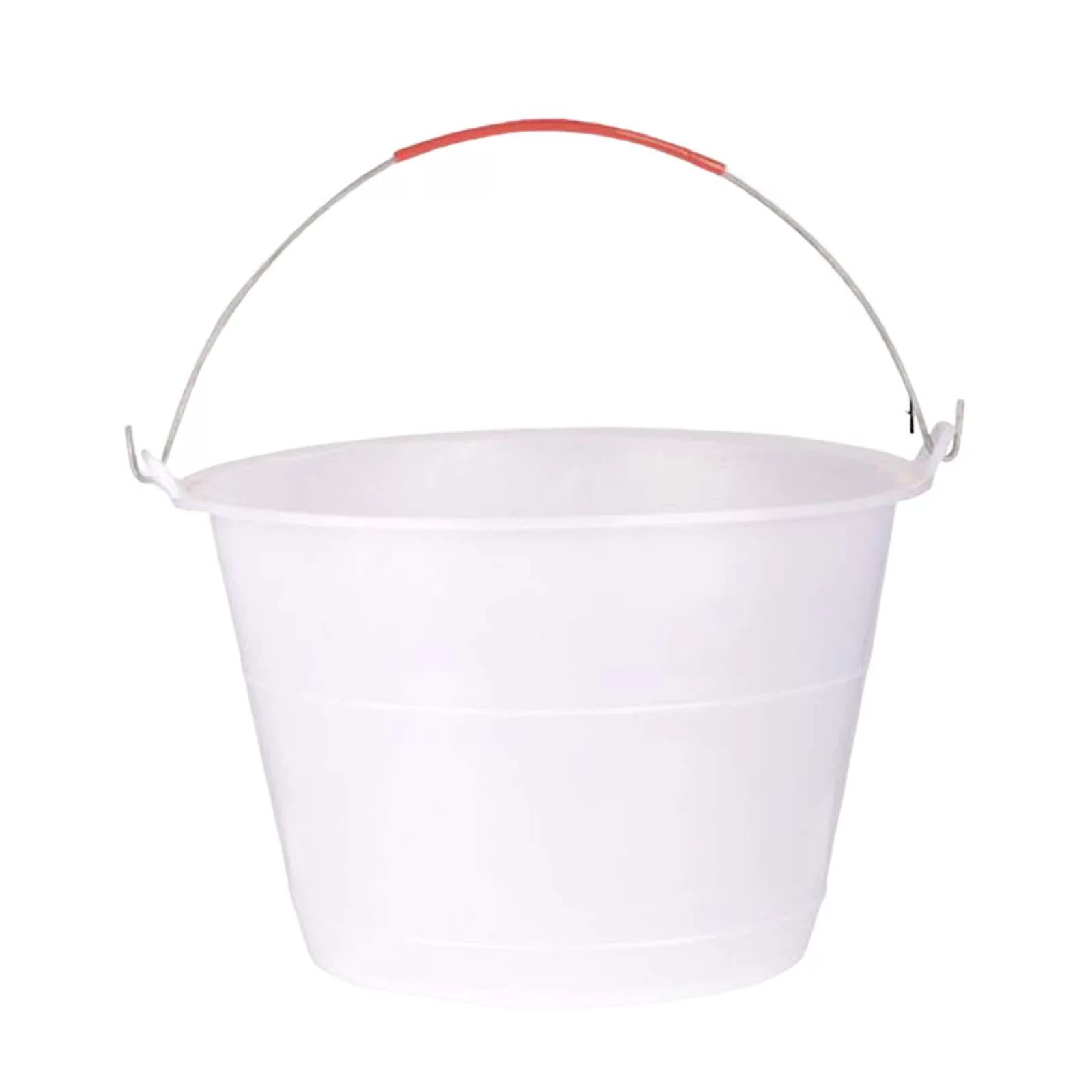 Anti-fall Bucket Rubber Bucket Construction Bucket Planter Planter Utility Easy to Clean Heavy Duty Builders Buckets Buckets White