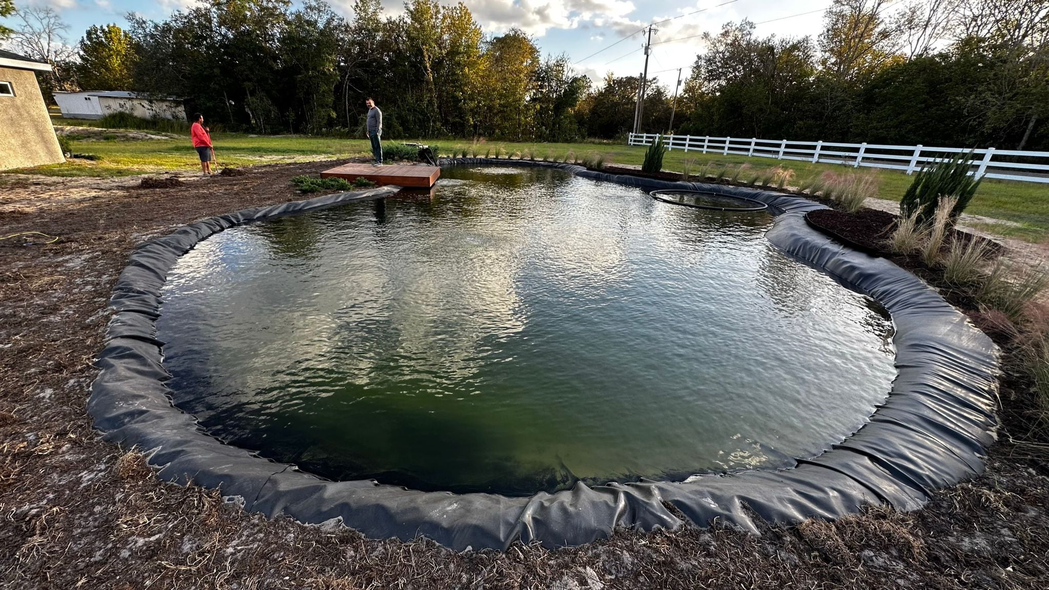 35x35 Pond liner ,durable,resistent,Free Shipping, Spring Sale!Lifetime warranty