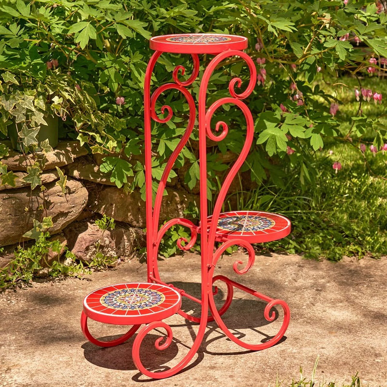 Zaer Paris II Mosaic Plant Stand
