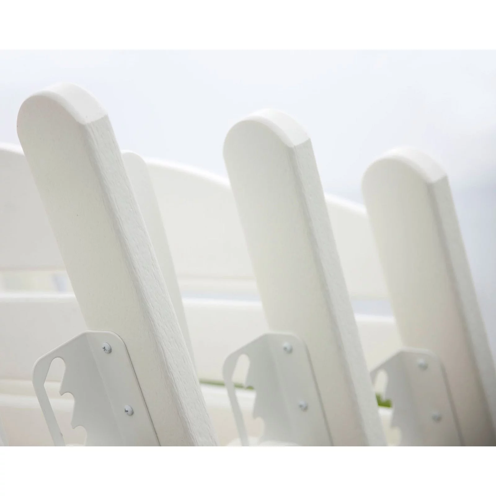 POLYWOOD&reg; Nautical Recycled Plastic Highback Patio Chair