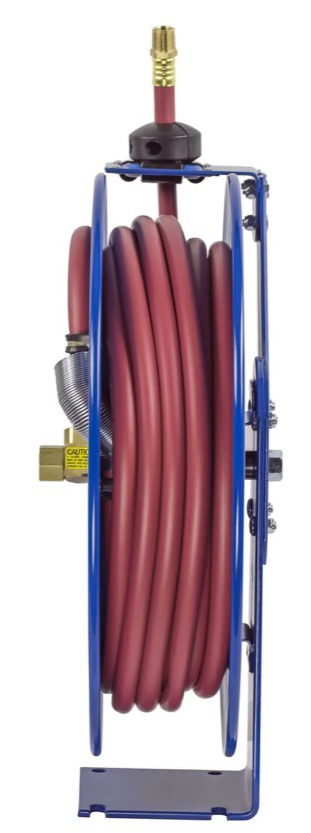 Coxreels SH Series Super Hub Air/Water Hose Reel, With 3/4in. x 50ft. PVC Hose, Max. 300 PSI, Model# SH-N-550