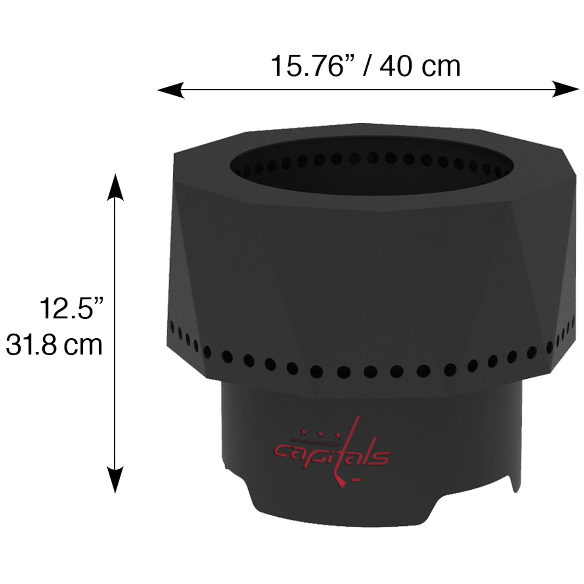 Washington Capitals 12.5'' x 15.76'' The Ridge Portable Fire Pit