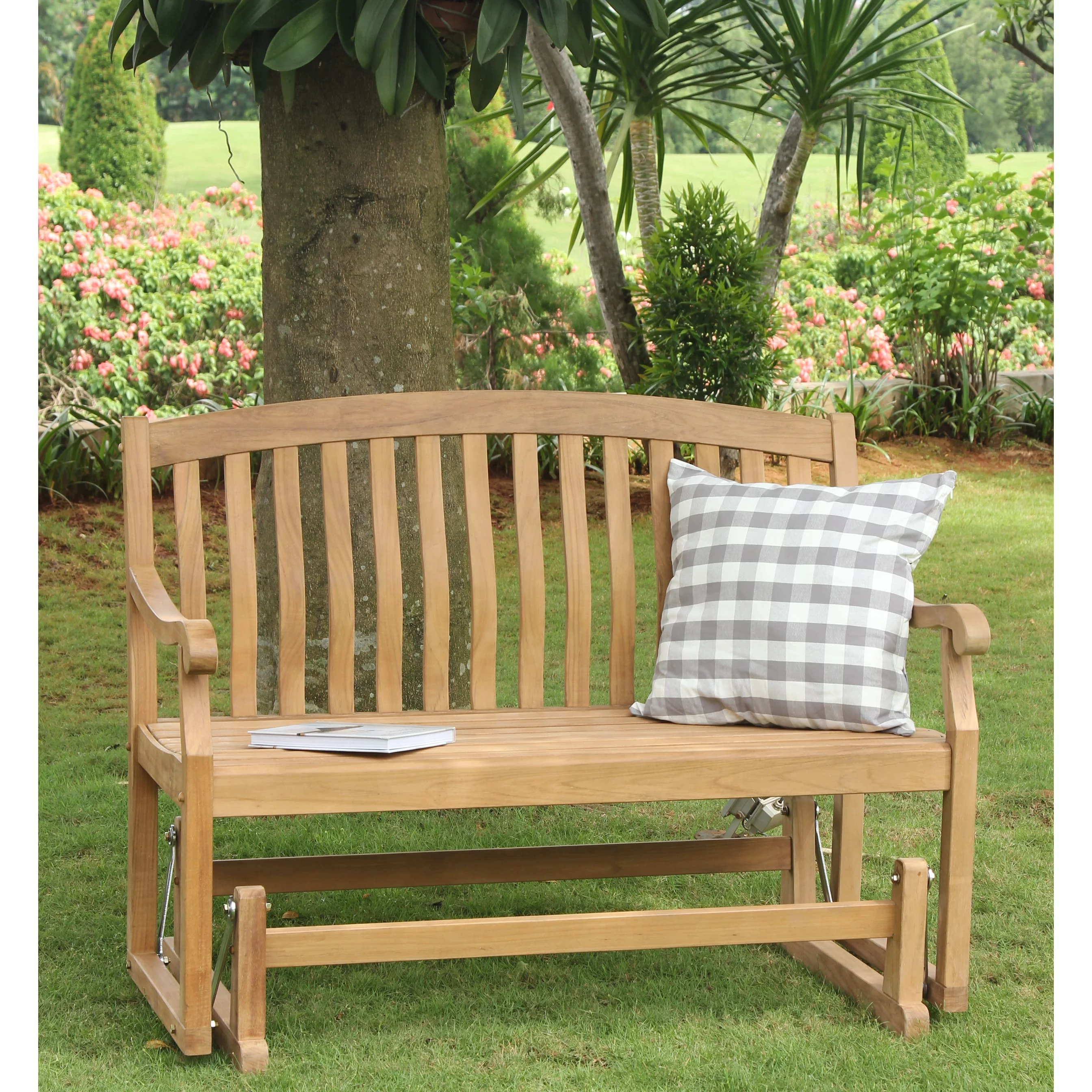 Cambridge Casual  Sherwood Teak Glider Bench
