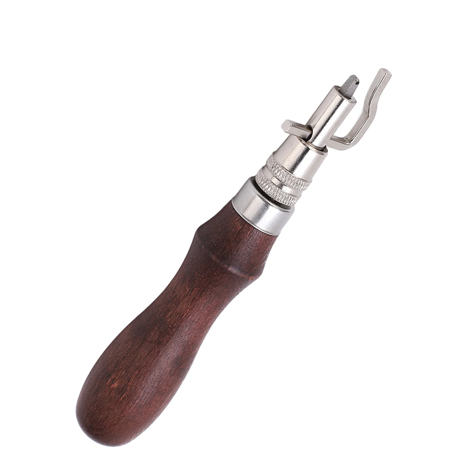 Leather Groover Leather Beveler, 7 in 1 Leather Leather Working Tools Multipurpose Wood Metal Labor Saving Strong Fixation Leather Beveler for DIY Leathercraft