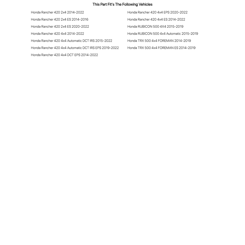 Tusk Subzero Snow Plow Kit, Winch Equipped ATV, 60