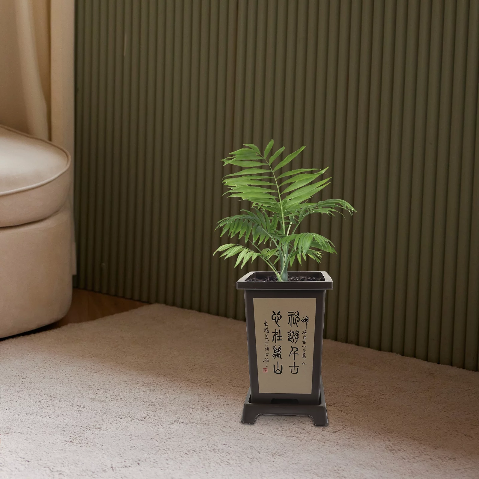 Potted Plant Orchid Cactus Pots Indoor Flower African Violet Bottom Bracket Orchids Small Plastic