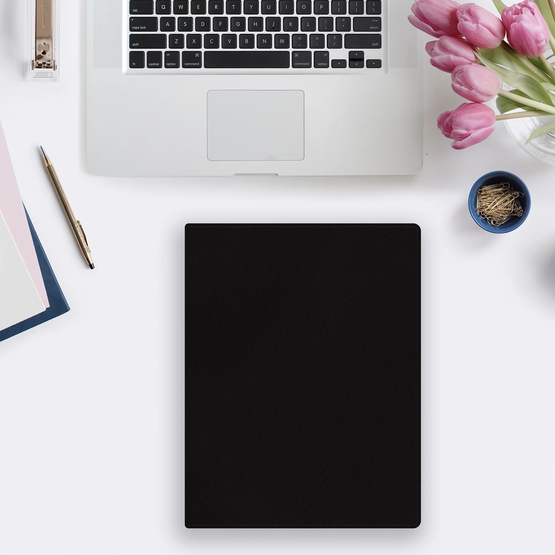 2024-25 Weekly Monthly Refillable Planner, 8.5x11, by Blue Sky, Black