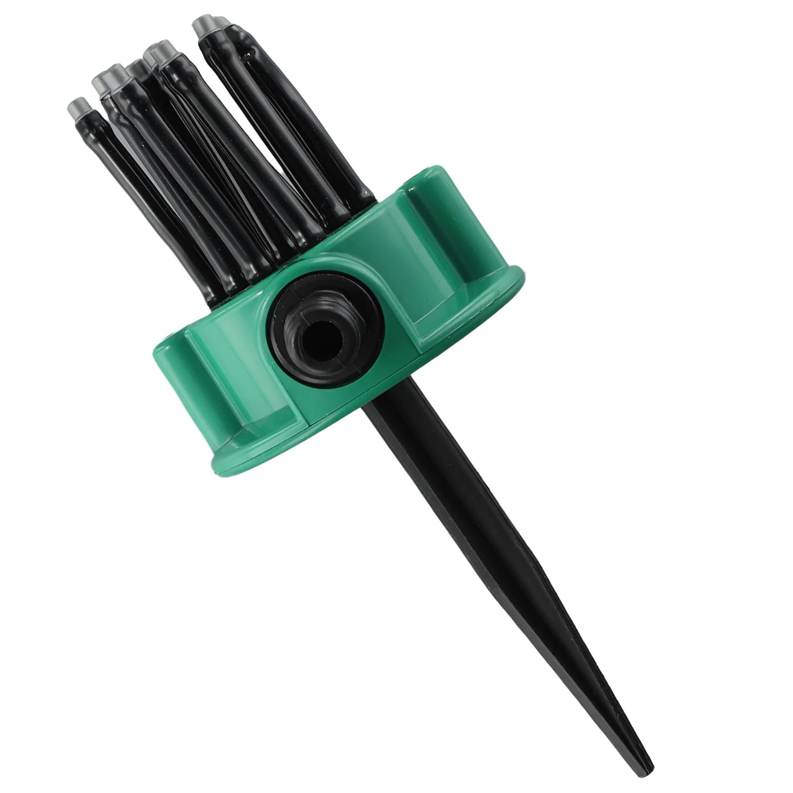 360° Flexible 12 Tubes Garden Yard Lawn Water Sprinkler Watering Sprayer