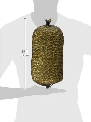 EBS1 Barley Straw Bale For Ponds And Waterfalls - Keeps Water Clean And Clear - Reduces Pond Maintenance -1 Lb. Bale Treats 1000 Gallons - Safe For Aquatic Life And Pets