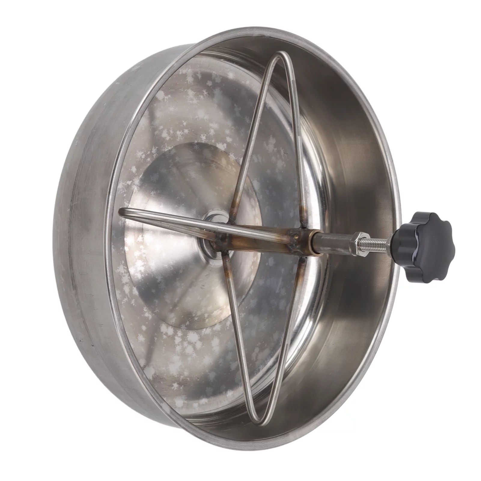 Farm Animal Trough Stainless Steel Piglets Feeding Trough Plate Pig Feed Trough Farm Animal Poultry Livestock Feeding Tool S