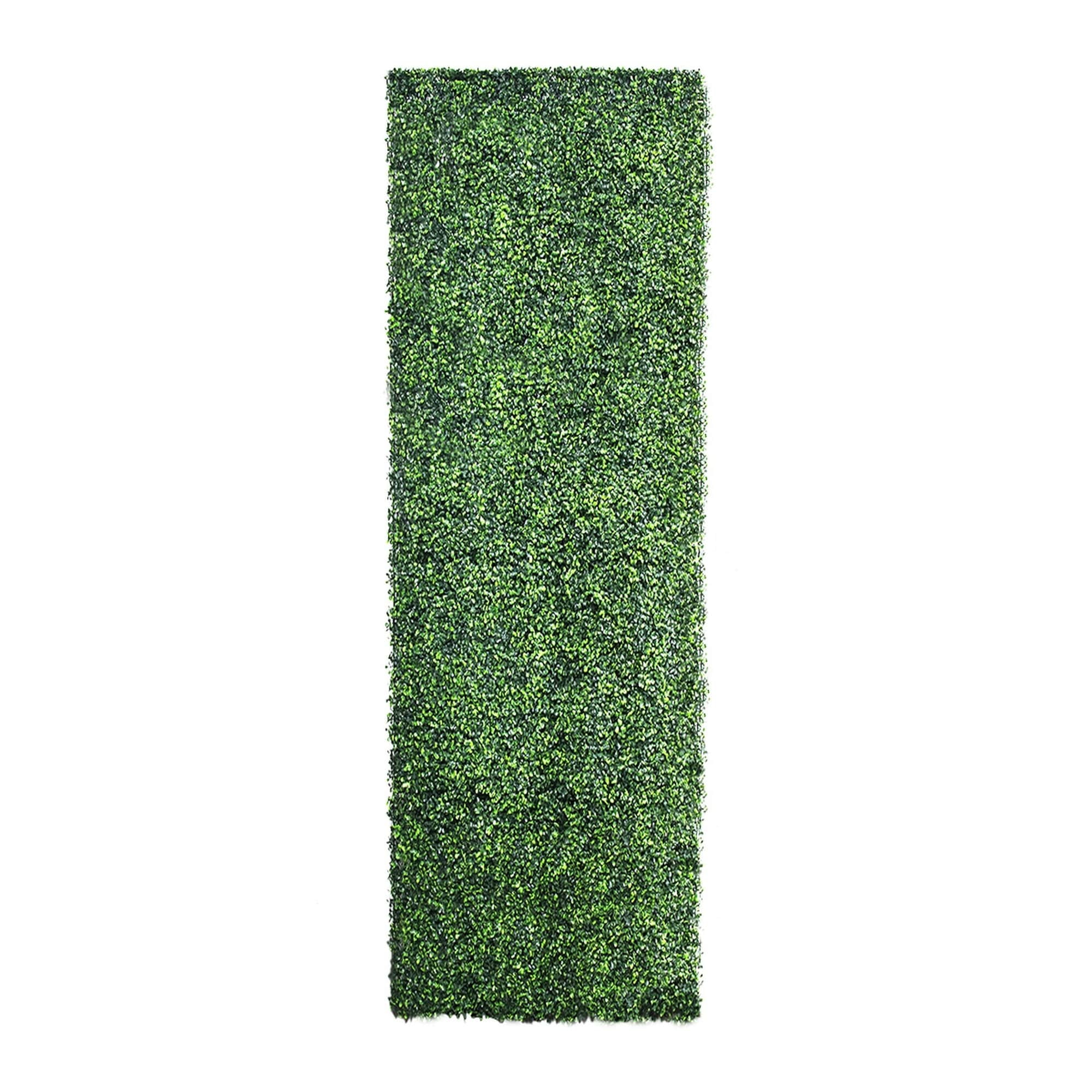 40 in x 120 in Artificial Boxwood Roll Panels for Outdoor Use - 1 Roll