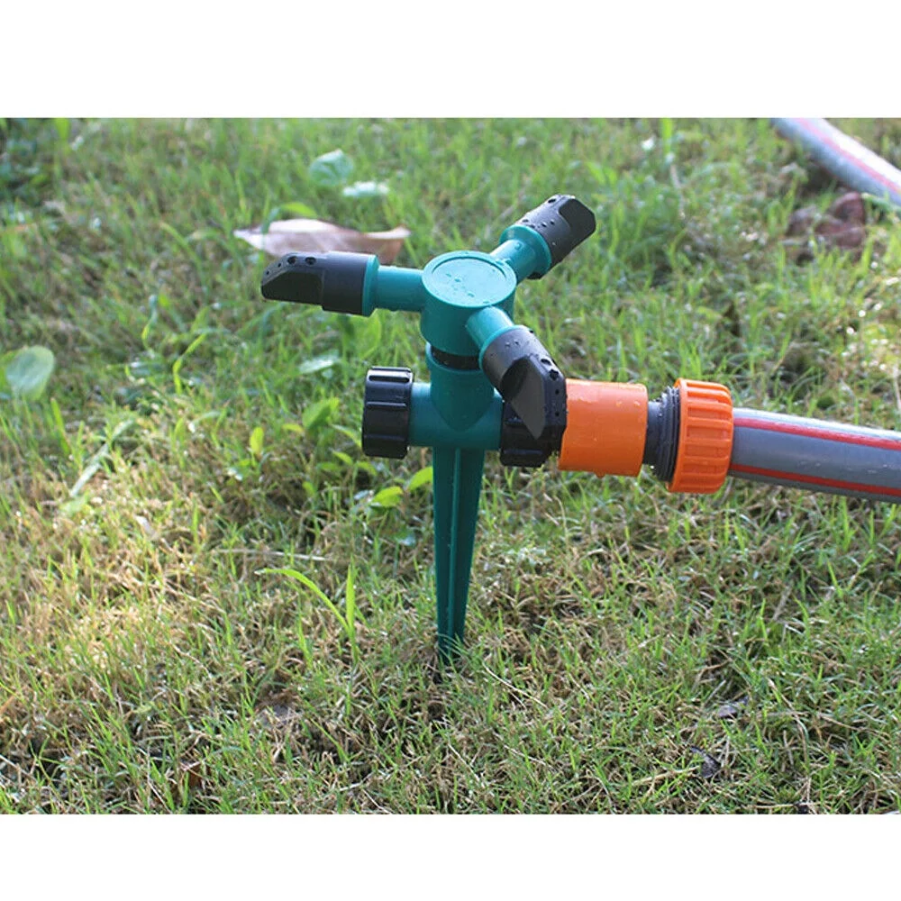 2X Garden Sprinkler Automatic Lawn Sprinkler Watering Irrigation 360 Rotating