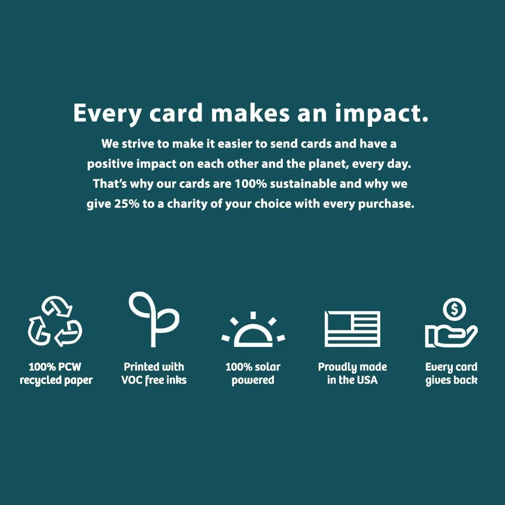 Tree-Free Greetings Wolf Pair Boxed ECOnotes Blank Note Cards-FS66913