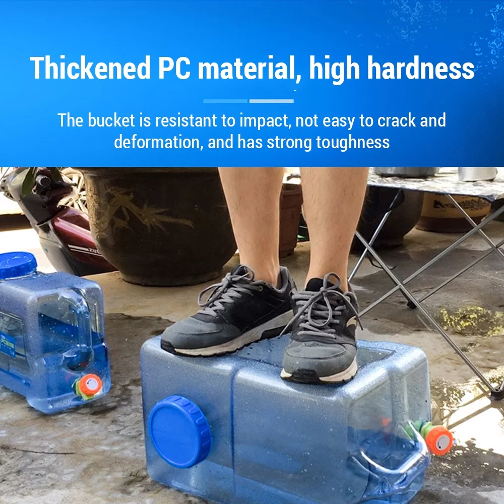 Andoer bucket,Container With Faucet Water Container With Water Water Container Bucket Water